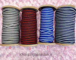کش یک سانتی دو رنگ (مخصوص لژ کفش عروسک)