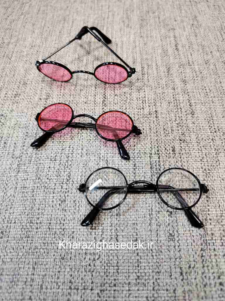 عینک شیشه ای عروسک