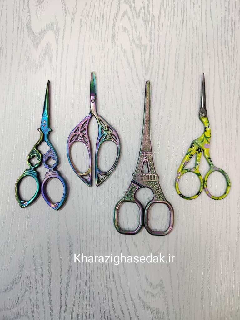 قیچی گلدوزی فانتزی