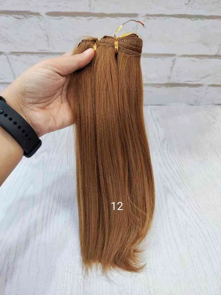 موی عروسک پوش 25 سانت صاف خارجی