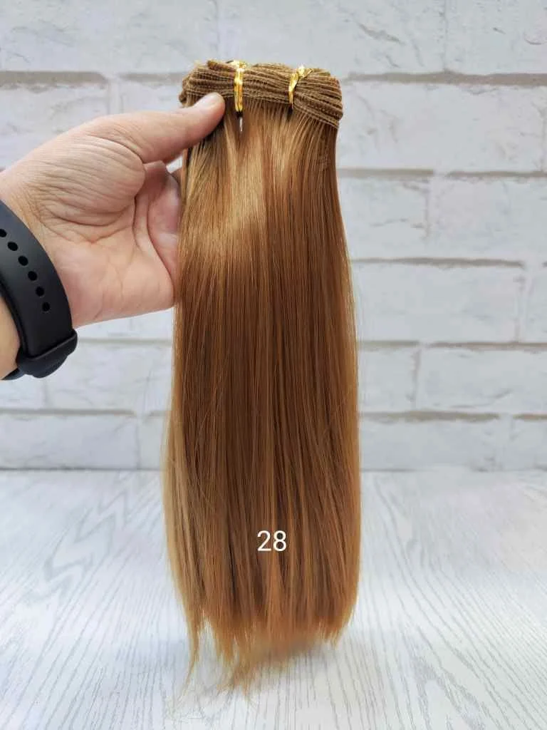 <ul> <li><em><strong>کیفیت عالی و درجه یک</strong></em></li> <li><em><strong>فروش این محصول</strong></em></li> <li><em><strong>بصورت یک بسته میباشد.</strong></em></li> </ul> موی عروسک 30سانت صاف و پوش خارجی - تصویر 4